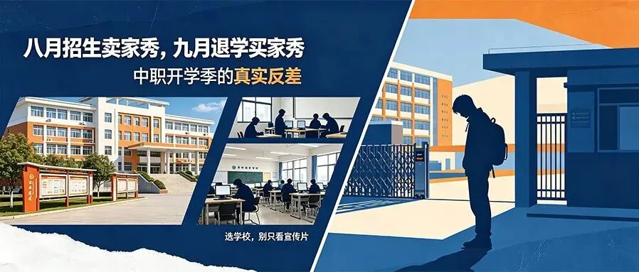 贵州中考落榜家长必看!中专和技校的核心区别,别再选错学籍毁了孩子升学路-第1张图片-四季读书网