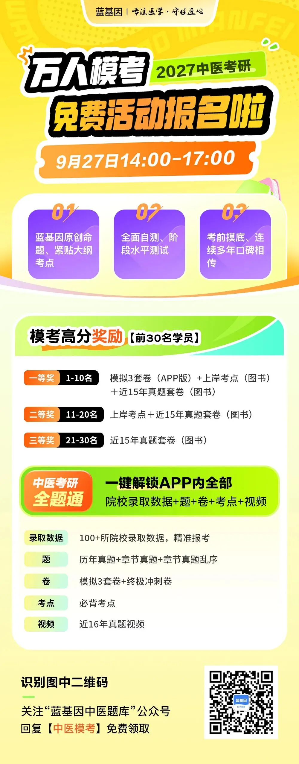 万人模考上线!2027中医考研万人模考免费报名啦!-第5张图片-四季读书网 万人模考上线!2027中医考研万人模考免费报名啦!-第5张图片-四季读书网