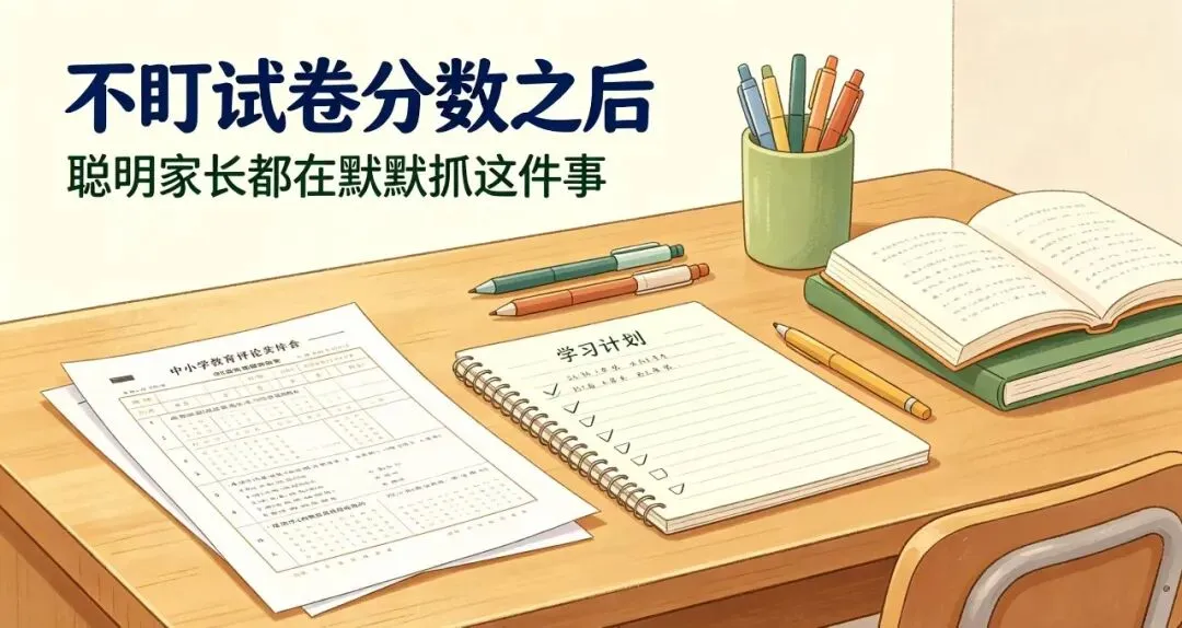 不盯试卷分数之后,聪明家长都在默默抓这件事-第1张图片-四季读书网 不盯试卷分数之后,聪明家长都在默默抓这件事-第1张图片-四季读书网