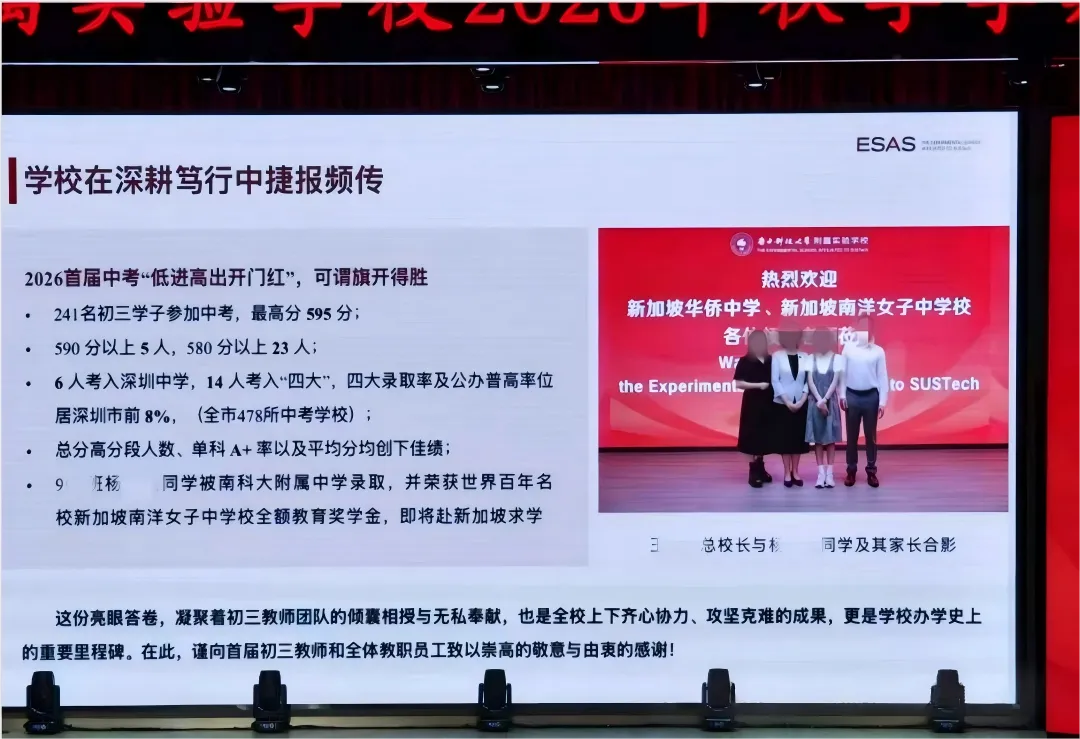新学期开局!多校公布最新中考成绩,择校参考来了!-第5张图片-四季读书网