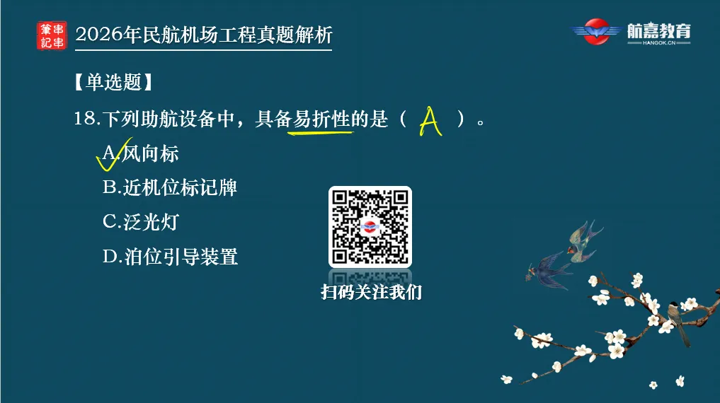 【全网首发】2026年一建民航机场工程真题(单选题)解析来了-第21张图片-四季读书网