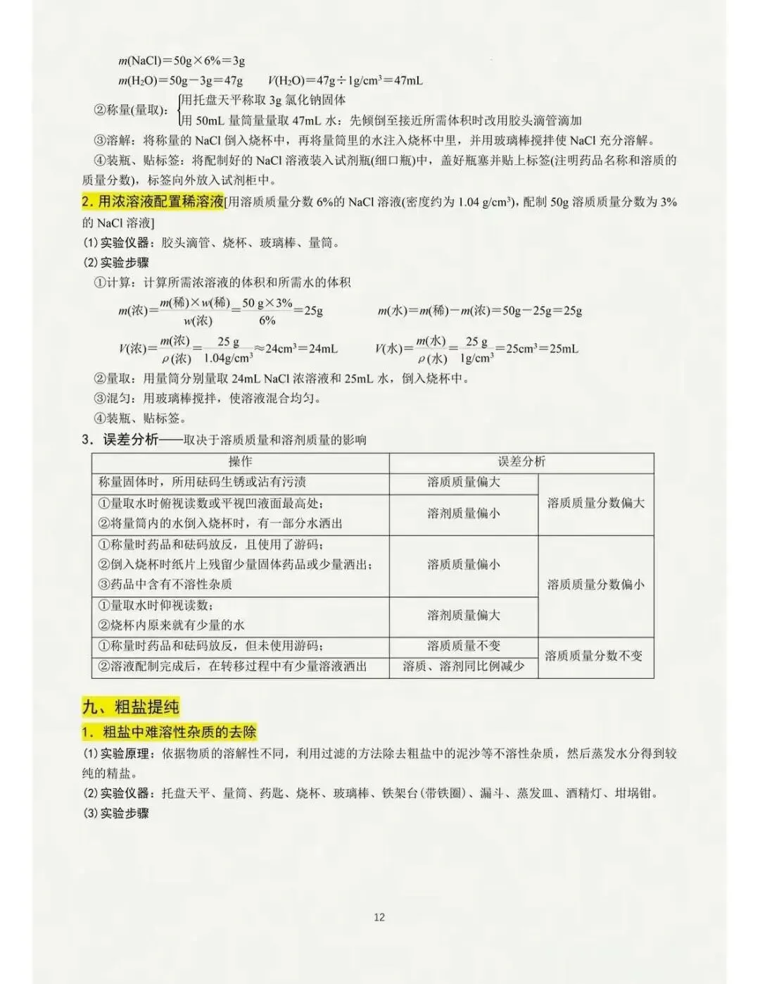 中考化学重点教材经典实验梳理-第12张图片-四季读书网