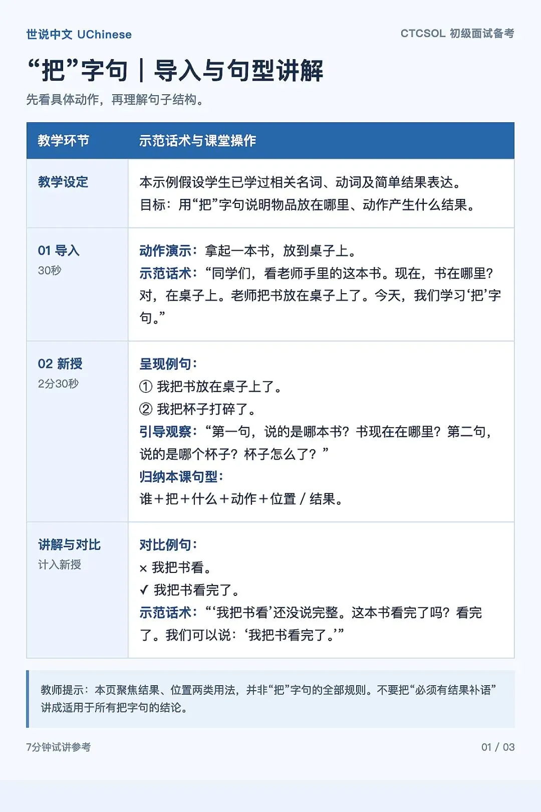 9月17日报名截止!CTCSOL面试真题解析|内附备考群-第22张图片-四季读书网 9月17日报名截止!CTCSOL面试真题解析|内附备考群-第22张图片-四季读书网