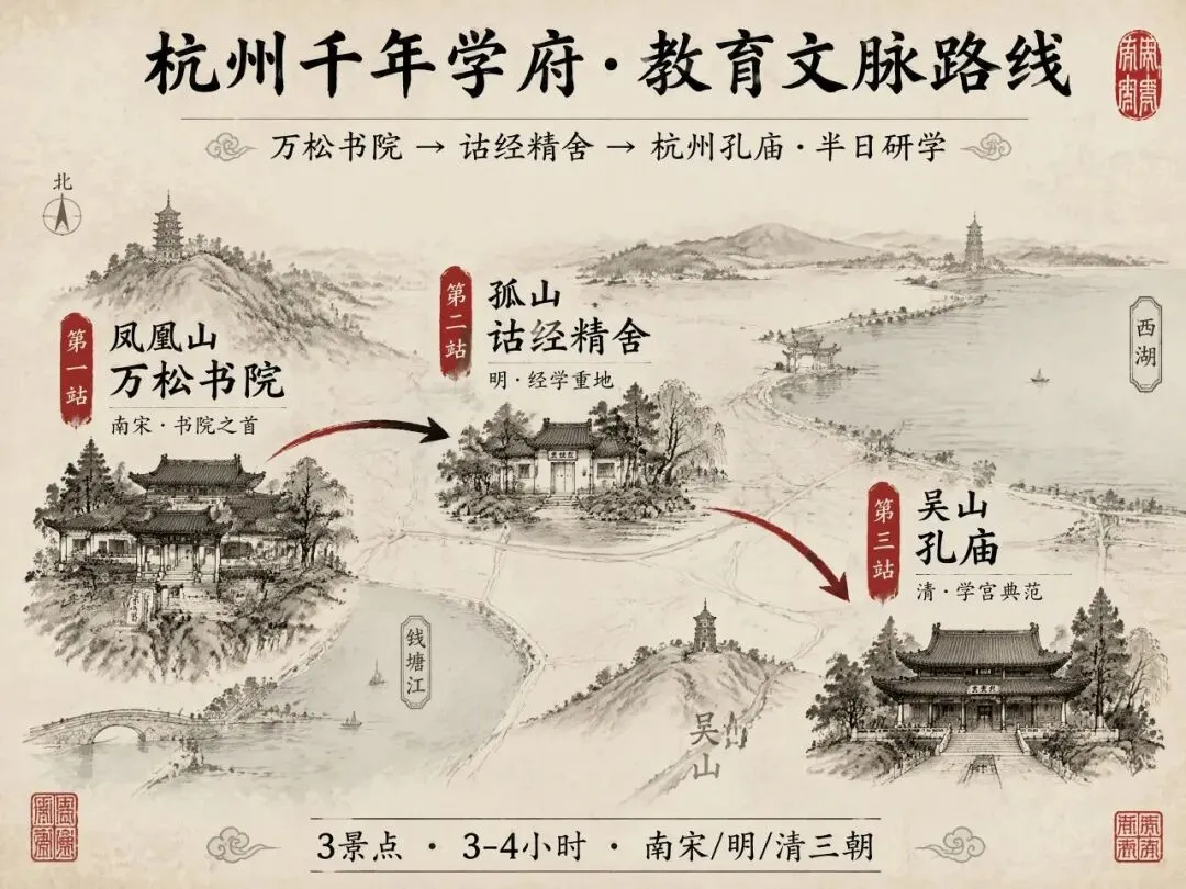 研学旅行路线:中考语文历史双科必考!带孩子走一趟杭州千年学府路线,在王阳明讲学地读懂什么是真正的教育-第5张图片-四季读书网 研学旅行路线:中考语文历史双科必考!带孩子走一趟杭州千年学府路线,在王阳明讲学地读懂什么是真正的教育-第5张图片-四季读书网