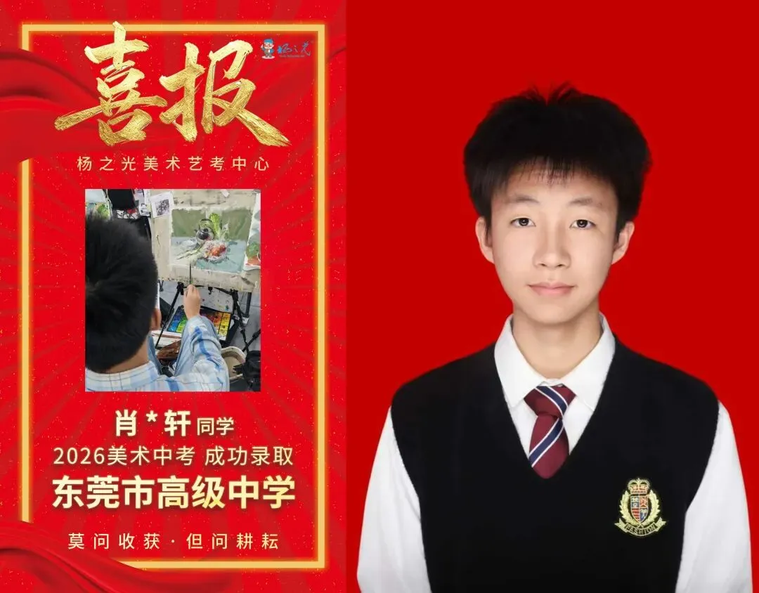 杨之光2026届美术中考录取学生各科作品分享-第10张图片-四季读书网 杨之光2026届美术中考录取学生各科作品分享-第10张图片-四季读书网
