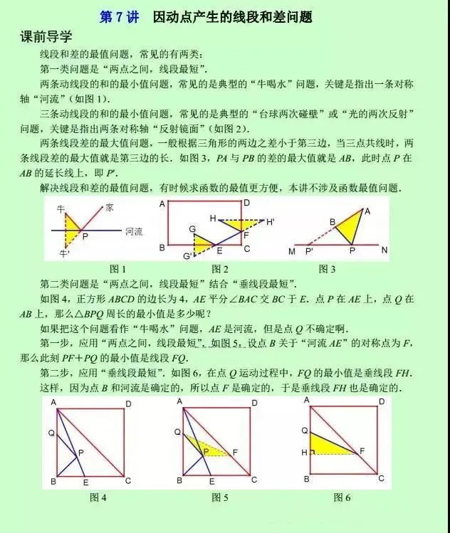 【中考数学】初中数学压轴题12讲,手把手教你逆袭当学霸!(下)-第2张图片-四季读书网 【中考数学】初中数学压轴题12讲,手把手教你逆袭当学霸!(下)-第2张图片-四季读书网