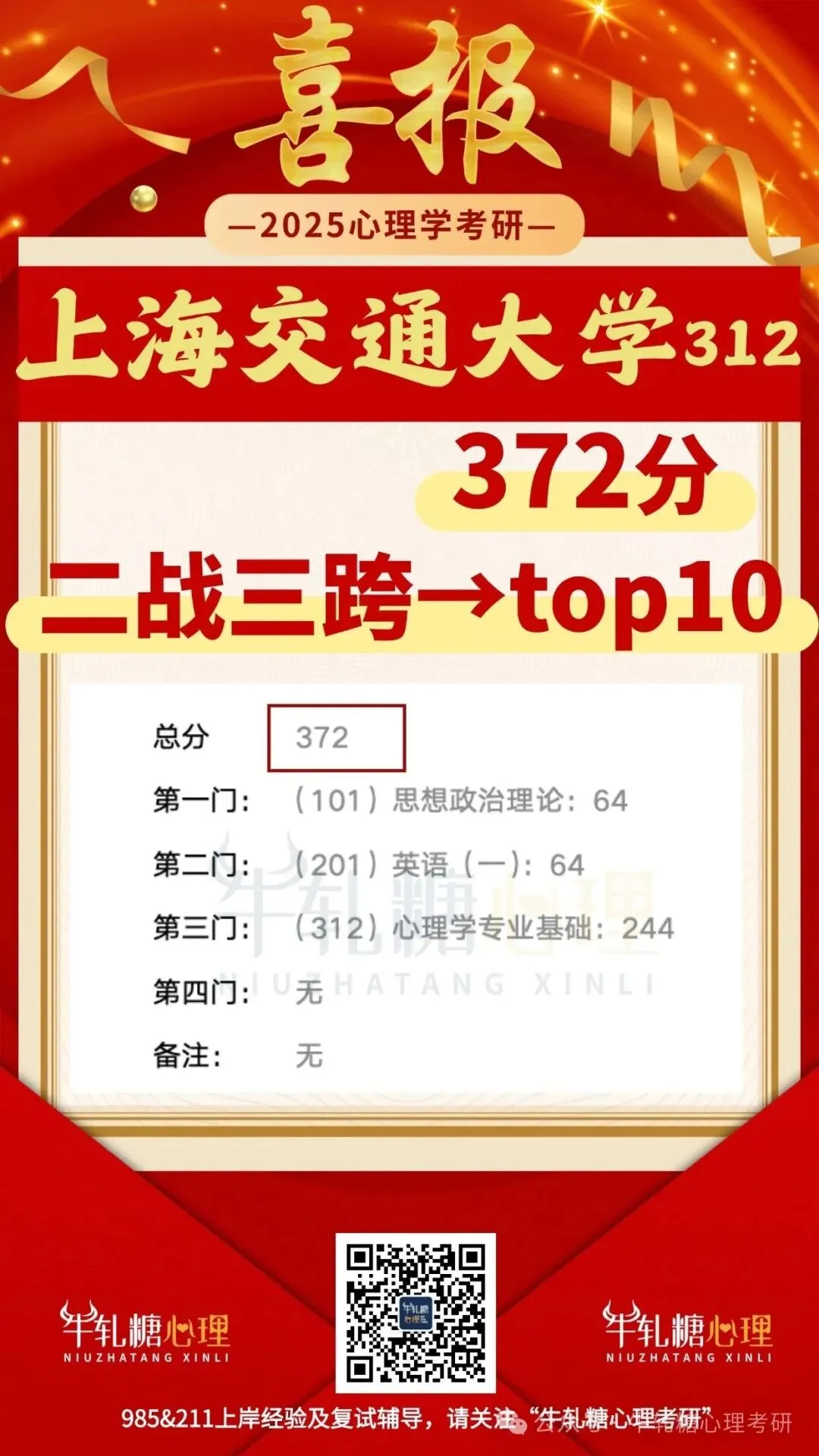 【模考定校】10月8日牛轧糖考研报名前大模考正式开启!上岸数据说话!-第17张图片-四季读书网