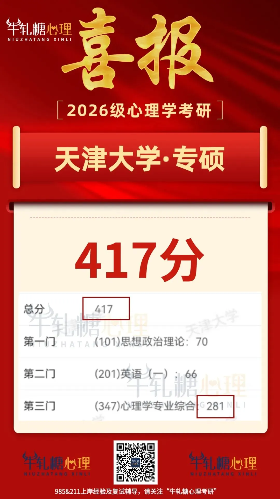 【模考定校】10月8日牛轧糖考研报名前大模考正式开启!上岸数据说话!-第42张图片-四季读书网