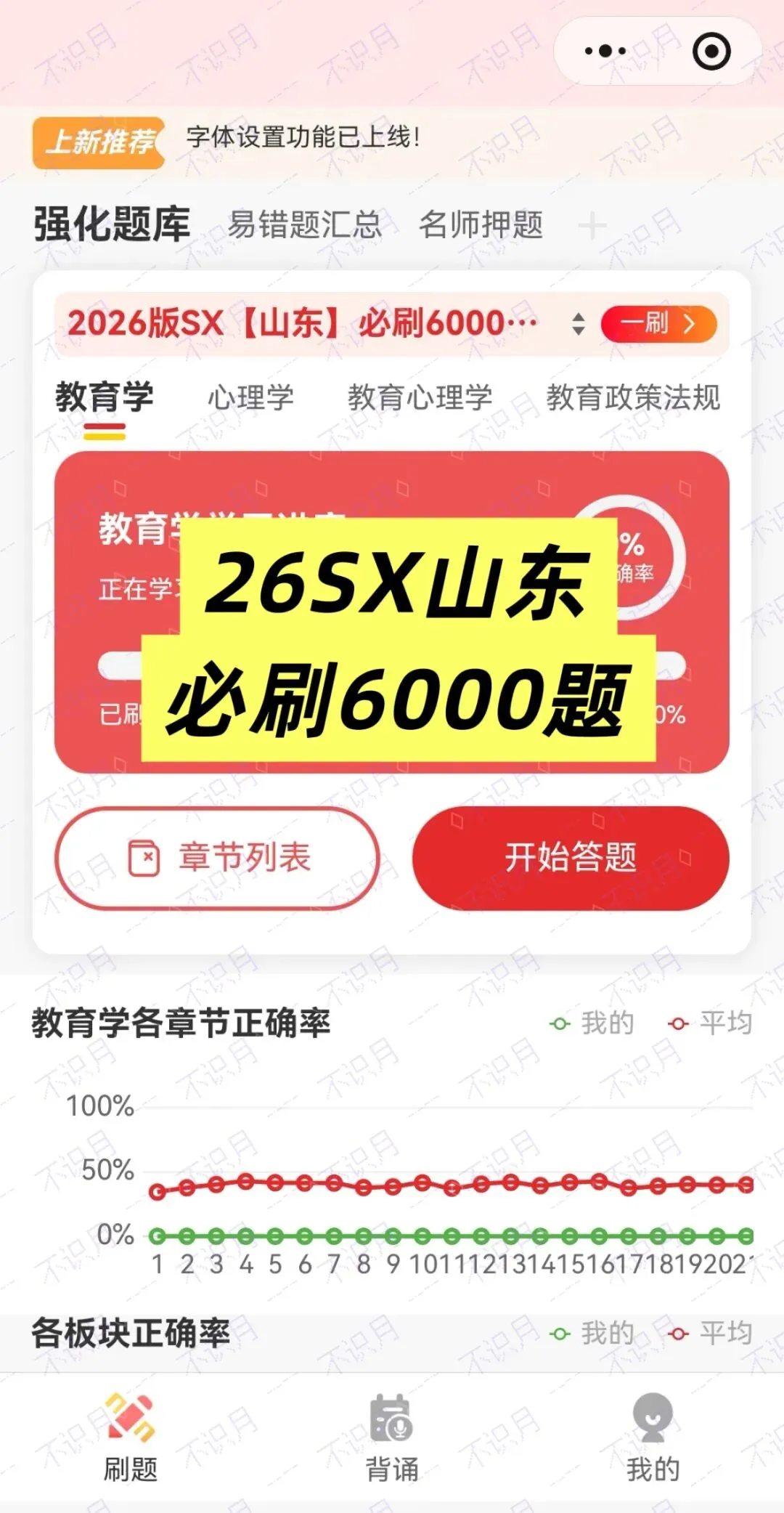【山东教招刷题小程序】26年山东教综真题81套+山东必刷6000题备考题库在线抓紧刷起来!!!(9.17已更新108本)-第27张图片-四季读书网 【山东教招刷题小程序】26年山东教综真题81套+山东必刷6000题备考题库在线抓紧刷起来!!!(9.17已更新108本)-第27张图片-四季读书网