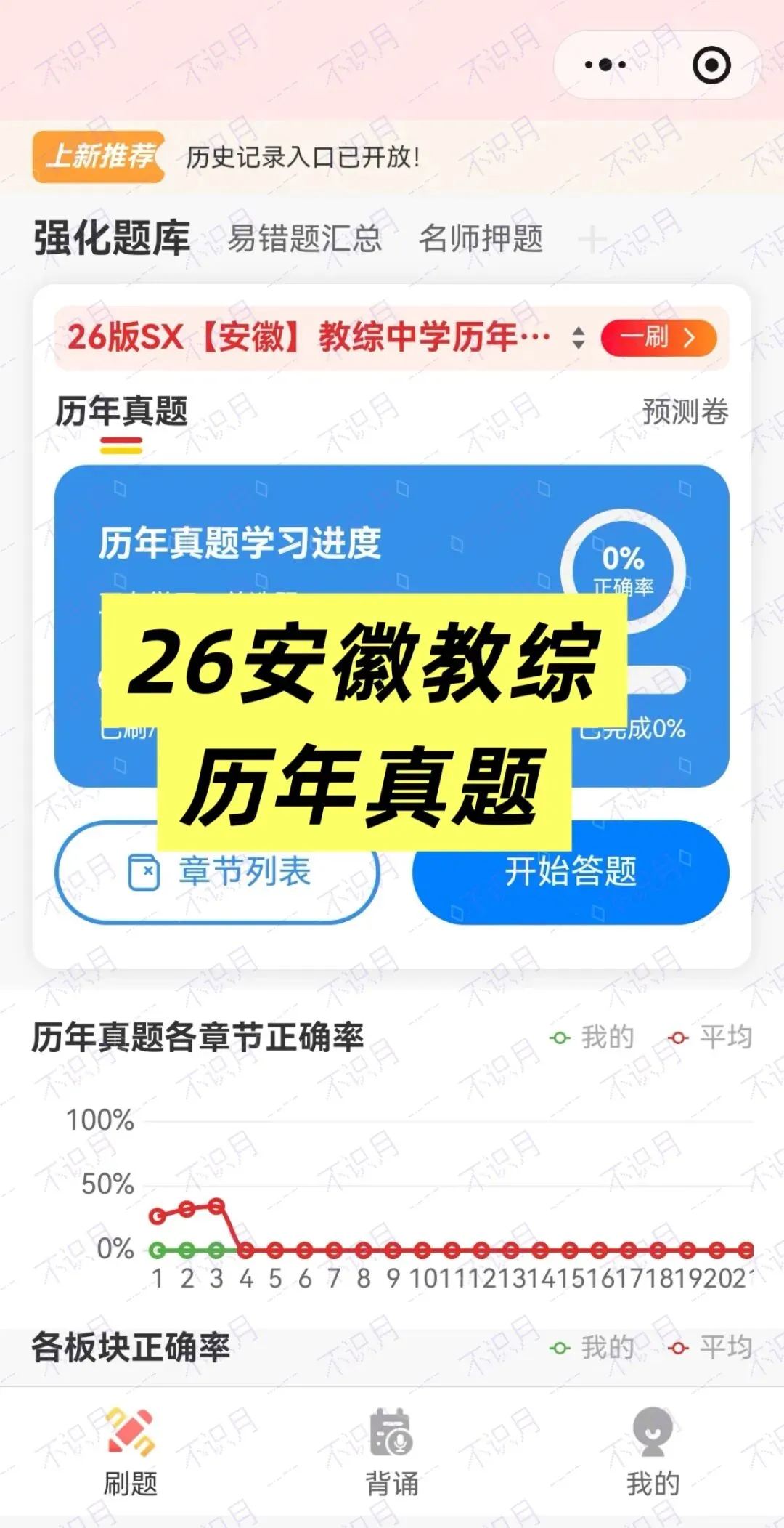 【安徽教招刷题小程序】26年安徽教综真题+安徽教综题海+必刷6000题备考题库在线抓紧刷起来!!!(9.17已更新108本)-第27张图片-四季读书网 【安徽教招刷题小程序】26年安徽教综真题+安徽教综题海+必刷6000题备考题库在线抓紧刷起来!!!(9.17已更新108本)-第27张图片-四季读书网