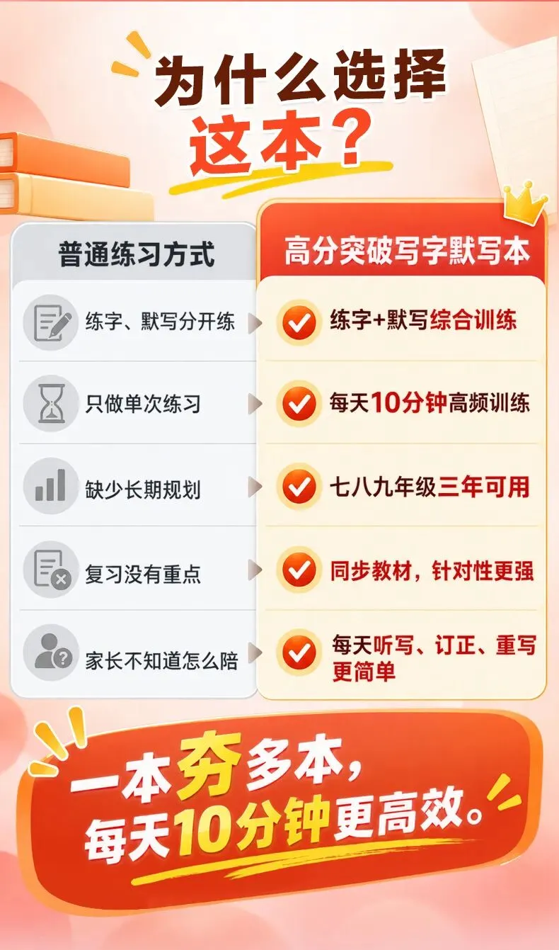 重磅!每天默写10分钟,中考稳拿18分!-第13张图片-四季读书网 重磅!每天默写10分钟,中考稳拿18分!-第13张图片-四季读书网