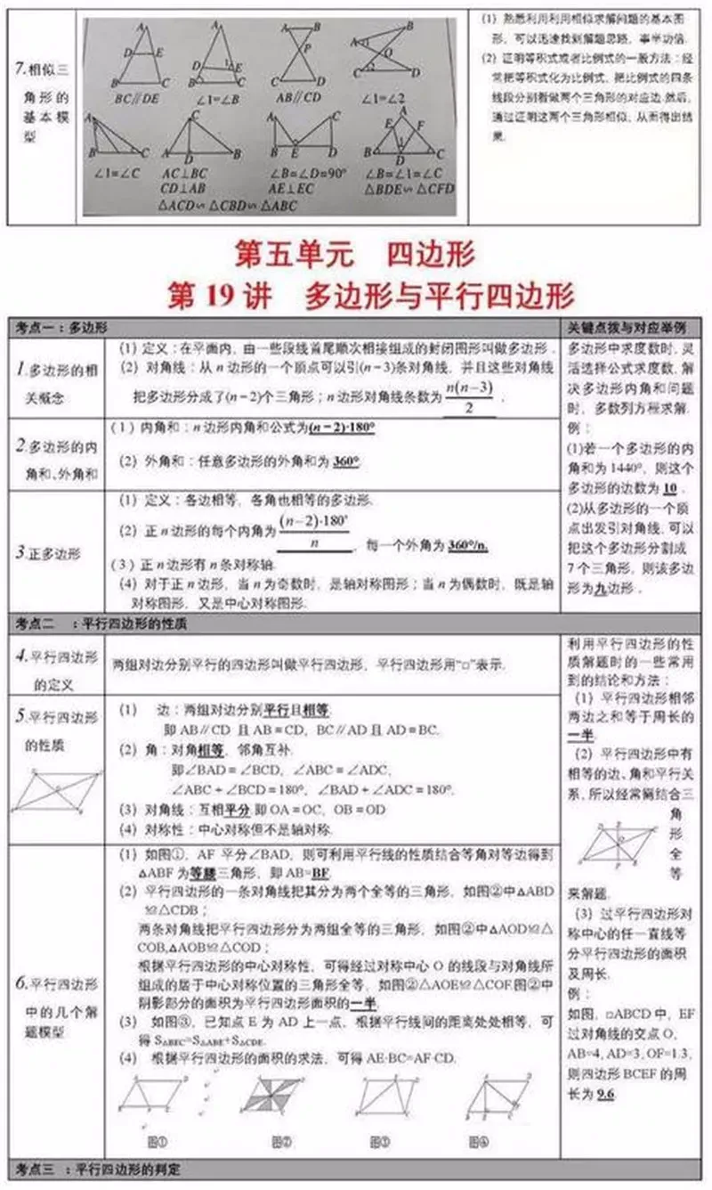 中考数学学霸:死磕这27张图,数学考试次次都能拿高分!(建议收藏)-第21张图片-四季读书网