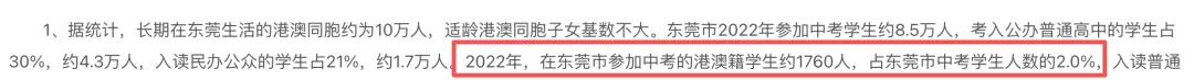 680分新中考!港澳台生在东莞上公办高中,要考多少分?-第5张图片-四季读书网 680分新中考!港澳台生在东莞上公办高中,要考多少分?-第5张图片-四季读书网