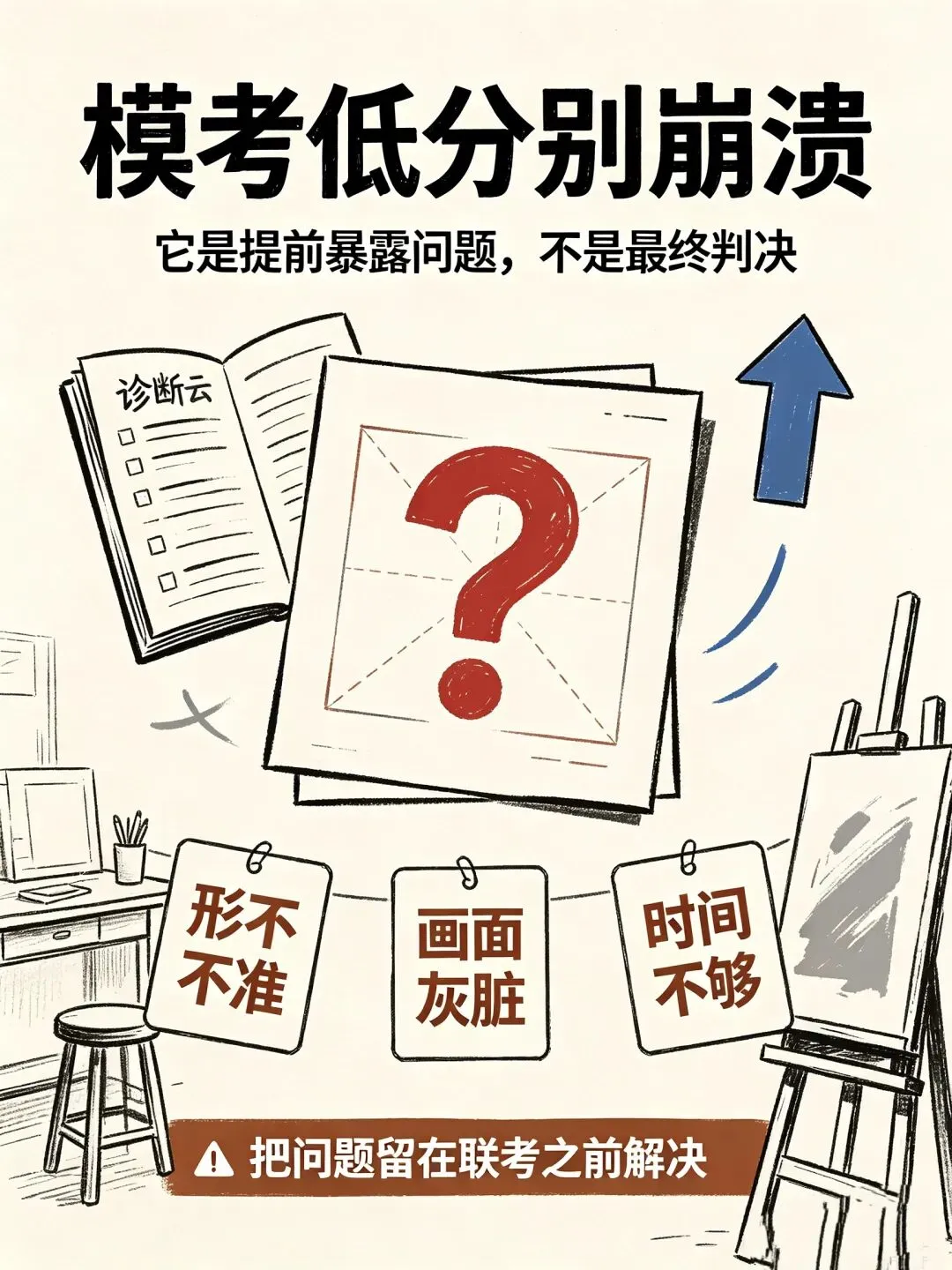美术联考模拟考试分数准吗?应该怎么对待-第6张图片-四季读书网 美术联考模拟考试分数准吗?应该怎么对待-第6张图片-四季读书网