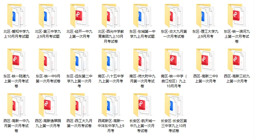 西安多所学校!初三上学期第一次月考真题,PDF可下载-第18张图片-四季读书网 西安多所学校!初三上学期第一次月考真题,PDF可下载-第18张图片-四季读书网