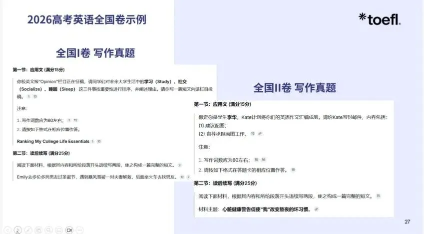 2026中高考英语悄悄 “托福化”!学新托福真的能一举两得!-第6张图片-四季读书网 2026中高考英语悄悄 “托福化”!学新托福真的能一举两得!-第6张图片-四季读书网