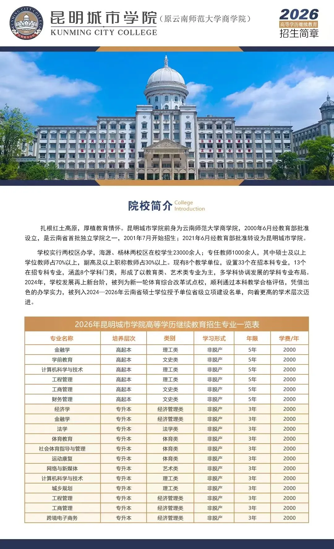 2026年云南成人高考(最新)招生专业汇总, 火热报名中 !-第29张图片-四季读书网