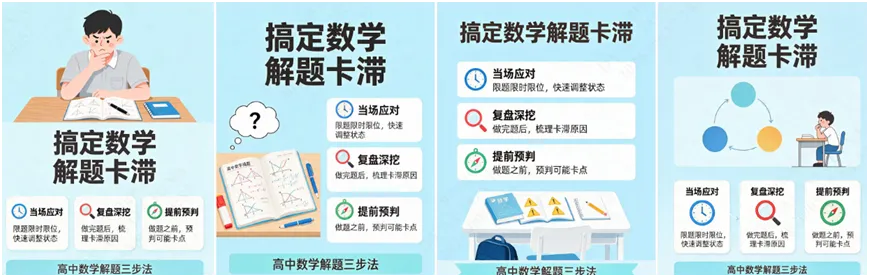 高考数学:哪些方法能搞定解题思维卡点-第3张图片-四季读书网 高考数学:哪些方法能搞定解题思维卡点-第3张图片-四季读书网