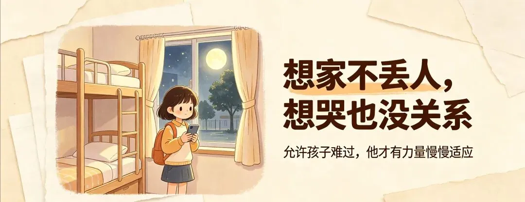 初一住校天天哭着要回家,周三到底要不要接?答案从来不是非黑即白 -第3张图片-四季读书网 初一住校天天哭着要回家,周三到底要不要接?答案从来不是非黑即白 -第3张图片-四季读书网