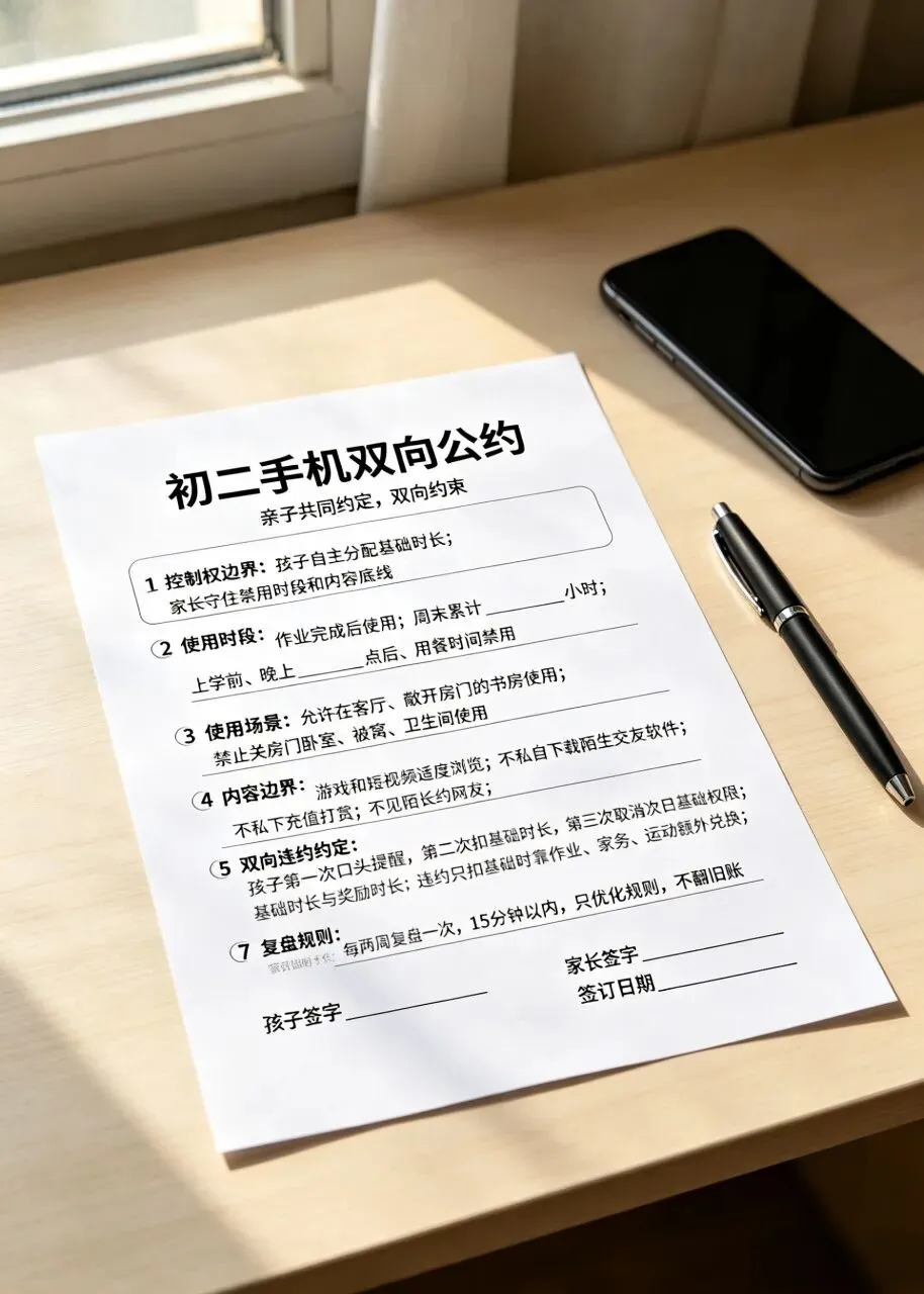 初二手机公约怎么定才不引发战争?|实操版-第6张图片-四季读书网