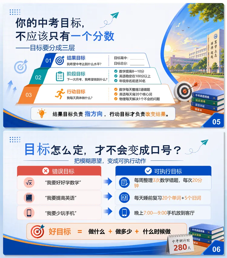 【主题班会】初三九年级上学期第一课主题班会《做有准备之人》PPT课件发言稿-第5张图片-四季读书网 【主题班会】初三九年级上学期第一课主题班会《做有准备之人》PPT课件发言稿-第5张图片-四季读书网