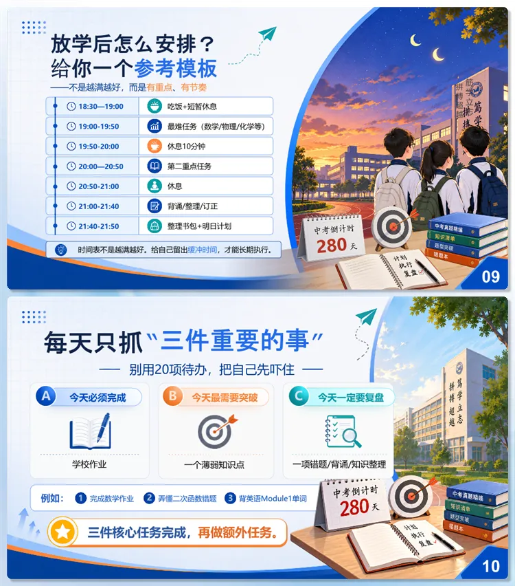【主题班会】初三九年级上学期第一课主题班会《做有准备之人》PPT课件发言稿-第7张图片-四季读书网 【主题班会】初三九年级上学期第一课主题班会《做有准备之人》PPT课件发言稿-第7张图片-四季读书网