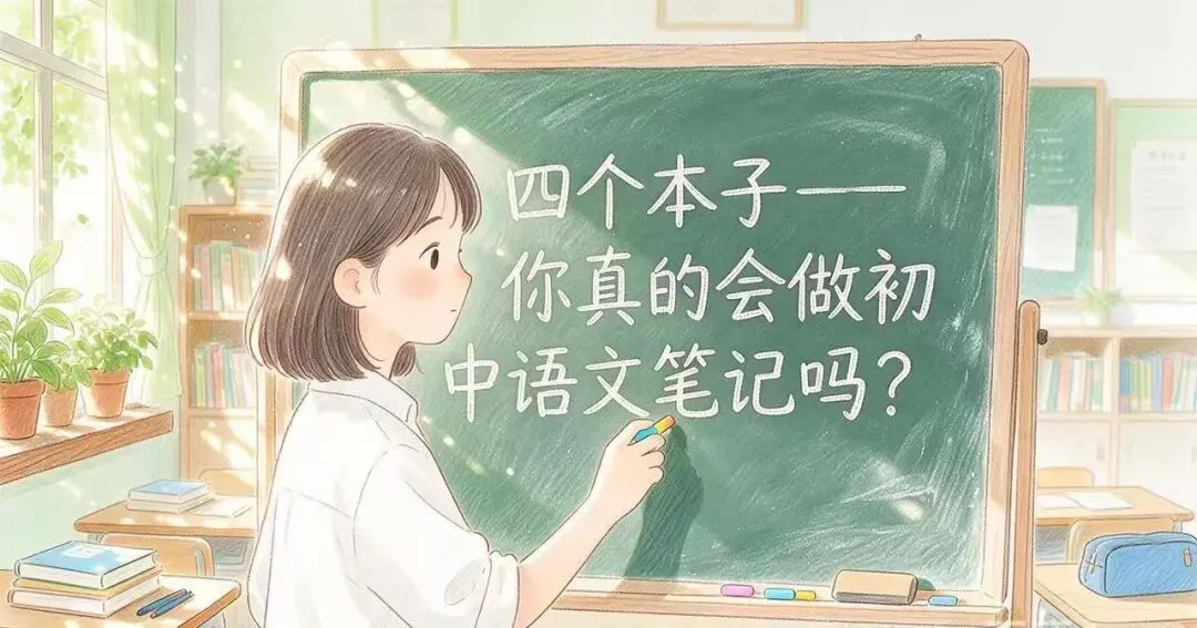 初一同学,四个本子的初中语文笔记——要做起来了!-第6张图片-四季读书网 初一同学,四个本子的初中语文笔记——要做起来了!-第6张图片-四季读书网