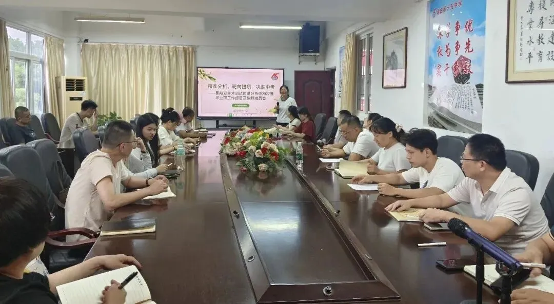 精准分析 靶向提质 决胜中考——莆田十五中召开九年级质量分析暨备考工作部署会-第2张图片-四季读书网 精准分析 靶向提质 决胜中考——莆田十五中召开九年级质量分析暨备考工作部署会-第2张图片-四季读书网