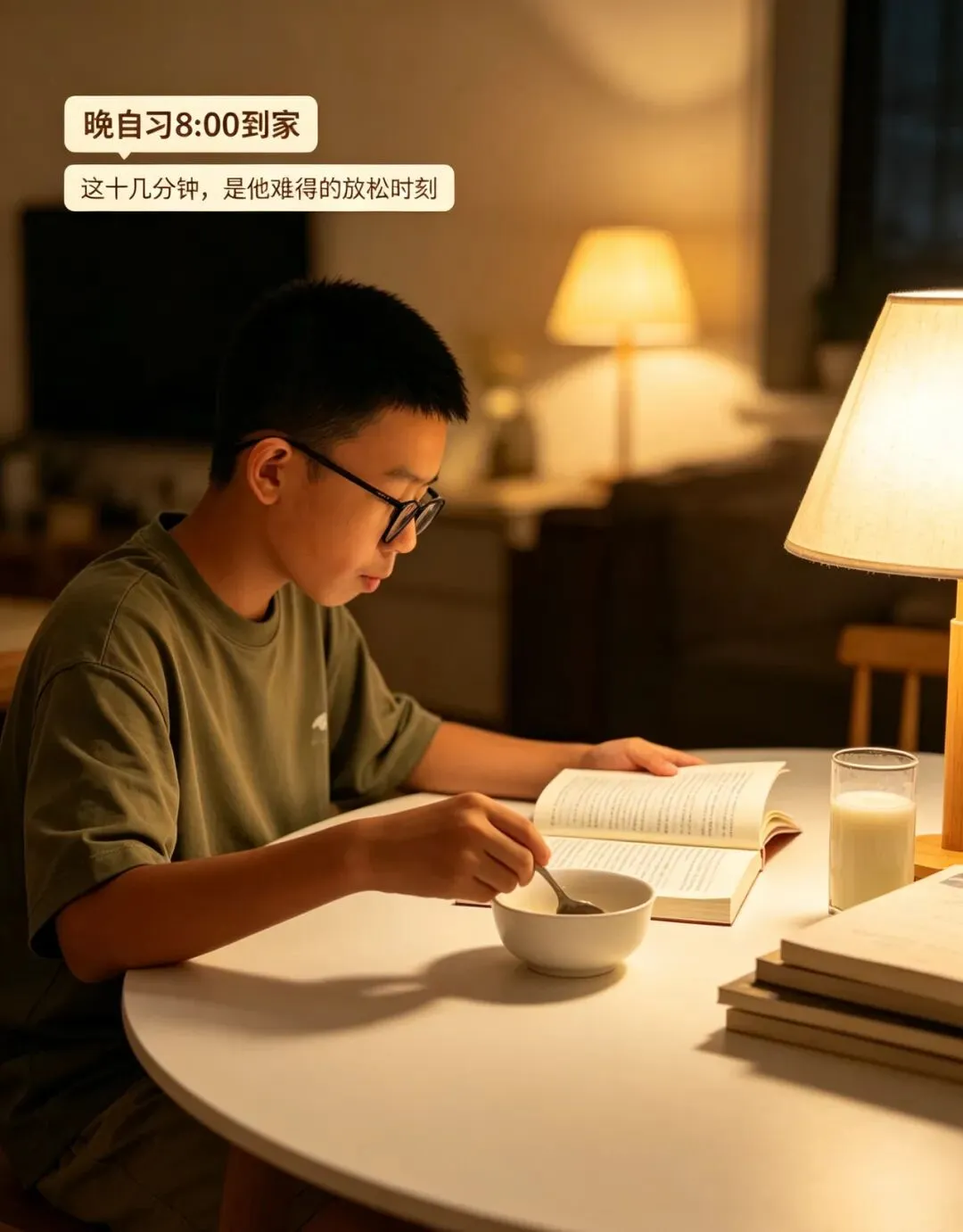 初一男孩边吃饭边看书,我终于放下了我的“完美规矩”-第1张图片-四季读书网 初一男孩边吃饭边看书,我终于放下了我的“完美规矩”-第1张图片-四季读书网