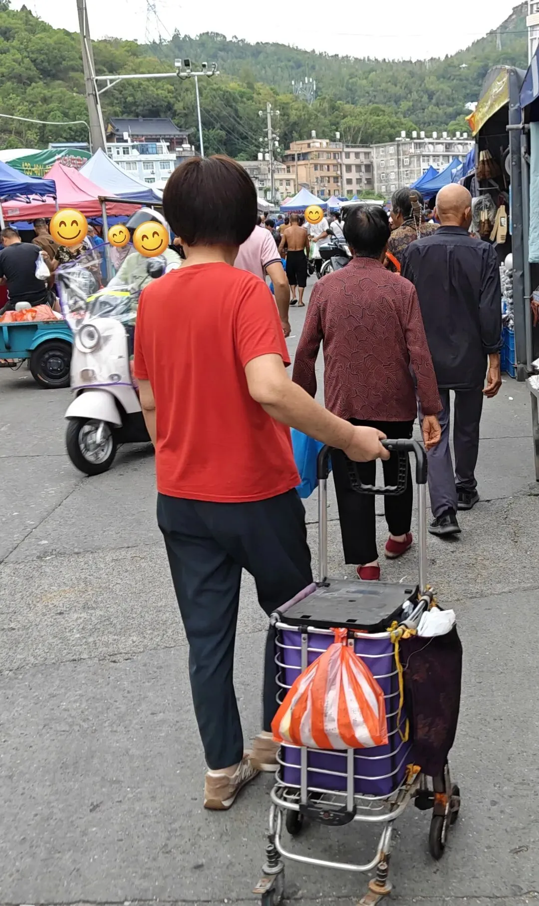 八月初三玉环楚门九头赶集|＂法困高＂的老人家们5点抢鸡,我花费64元拎到手沉-第68张图片-四季读书网