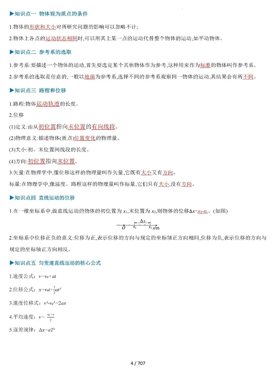 【总结归纳】2027高考物理知识清单彩色700页(原卷版+解析版)word-第5张图片-四季读书网 【总结归纳】2027高考物理知识清单彩色700页(原卷版+解析版)word-第5张图片-四季读书网