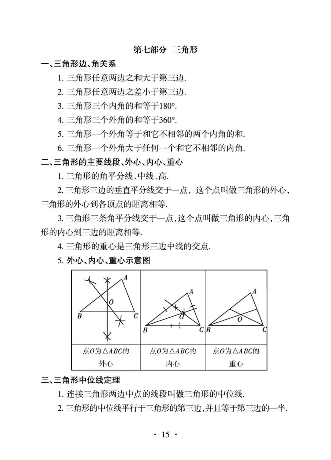 2027年中考数学核心内容全梳理-第15张图片-四季读书网