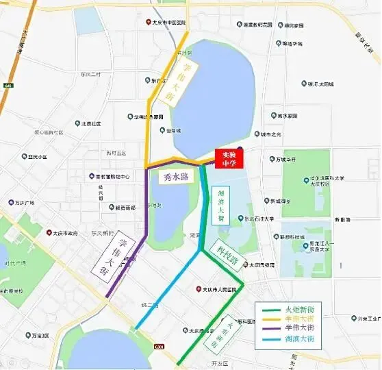 【共同关注】中考“赶考地图”出炉!大庆交警:这么走最顺畅~-第7张图片-四季读书网 【共同关注】中考“赶考地图”出炉!大庆交警:这么走最顺畅~-第7张图片-四季读书网