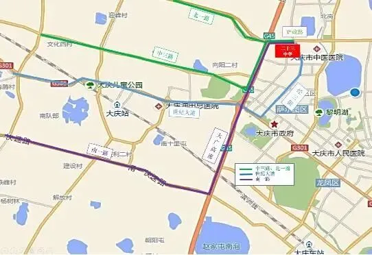 【共同关注】中考“赶考地图”出炉!大庆交警:这么走最顺畅~-第8张图片-四季读书网 【共同关注】中考“赶考地图”出炉!大庆交警:这么走最顺畅~-第8张图片-四季读书网