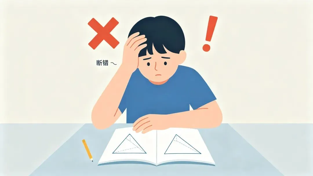 初二数学致命易错!全等三角形90%学生都丢分的5个坑,看完不再错-第5张图片-四季读书网