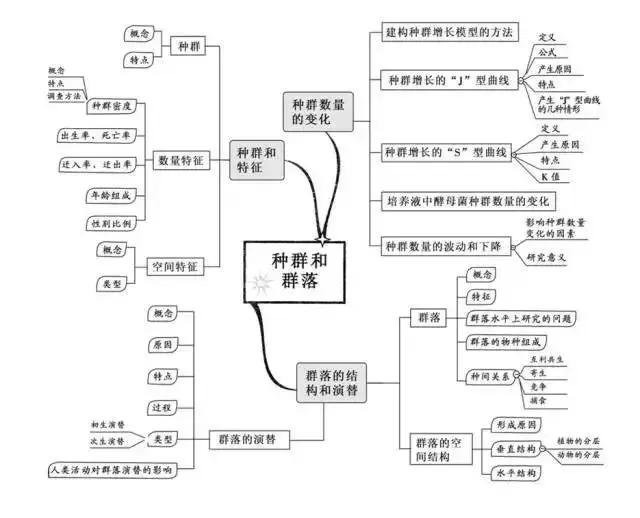 收藏:高考各科新思维导图全汇总-第206张图片-四季读书网