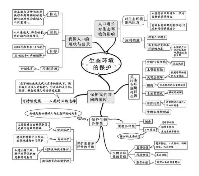 收藏:高考各科新思维导图全汇总-第208张图片-四季读书网