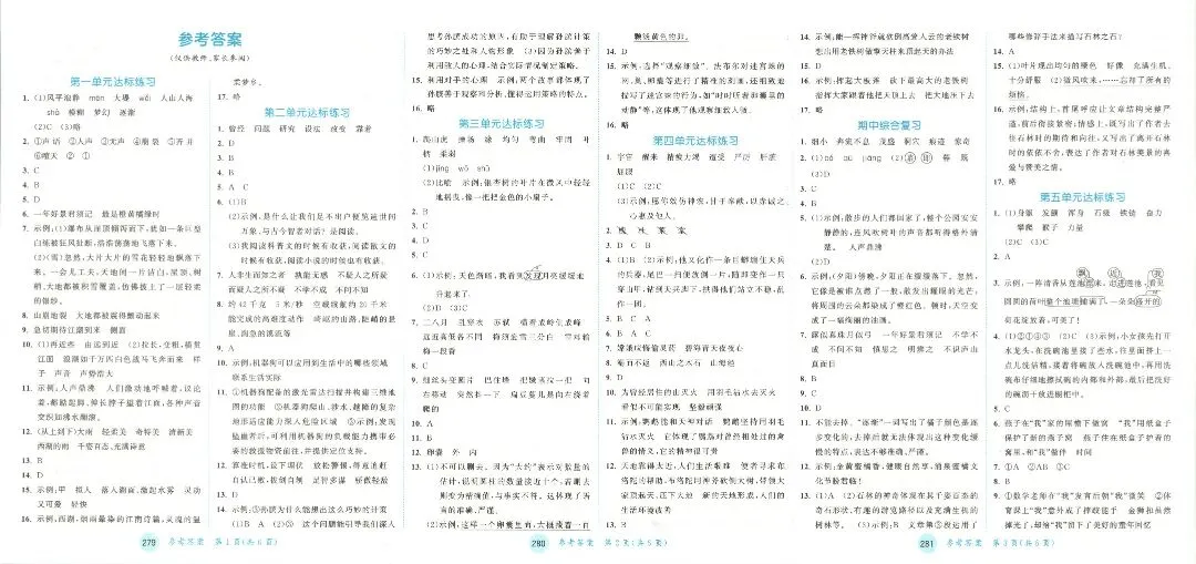 人教版四年级上册语文单元试卷+期中试卷+期末试卷》共11套含答案 完整版可打印-第23张图片-四季读书网 人教版四年级上册语文单元试卷+期中试卷+期末试卷》共11套含答案 完整版可打印-第23张图片-四季读书网