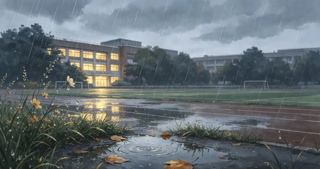 初一少年眼里的秋雨校园,读完内心瞬间安静下来-第1张图片-四季读书网
