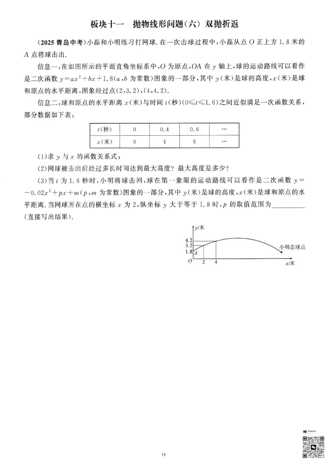 初三生必看|二次函数精讲与精练-第12张图片-四季读书网