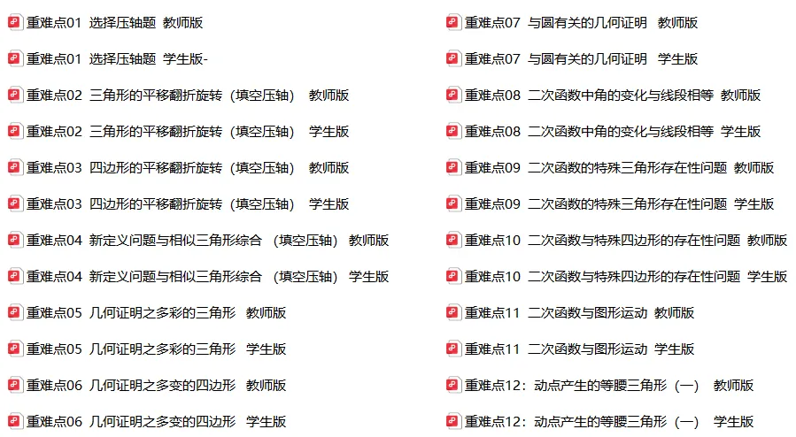 上海初中数学重难点突破(知识梳理+真题训练)之四边形的平移翻折旋转-第2张图片-四季读书网 上海初中数学重难点突破(知识梳理+真题训练)之四边形的平移翻折旋转-第2张图片-四季读书网