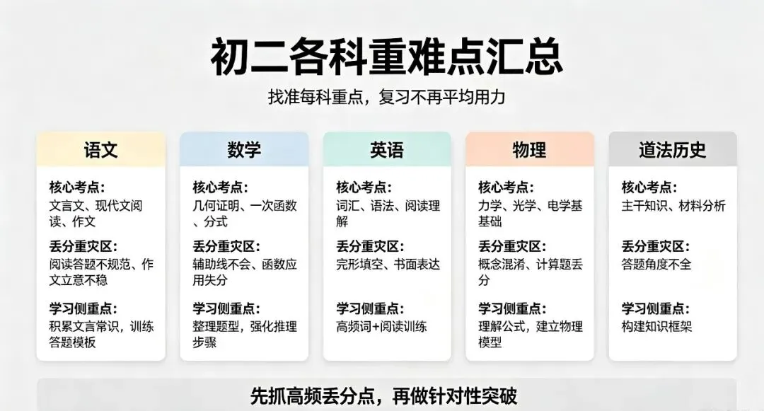 初二是成绩“分水岭”,一旦掉队,初三很难追回来-第3张图片-四季读书网 初二是成绩“分水岭”,一旦掉队,初三很难追回来-第3张图片-四季读书网