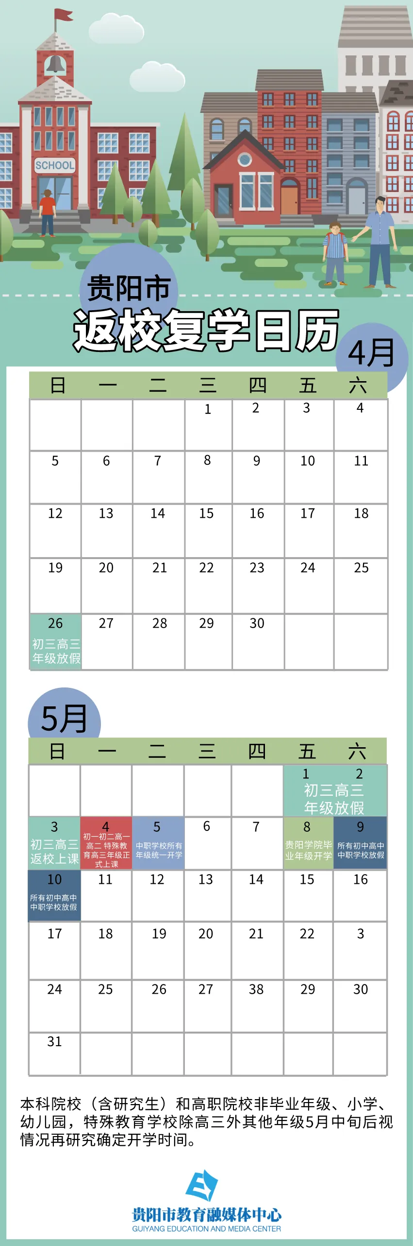 5月4日!贵阳初一初二和高一高二开学时间定了-第4张图片-四季读书网 5月4日!贵阳初一初二和高一高二开学时间定了-第4张图片-四季读书网