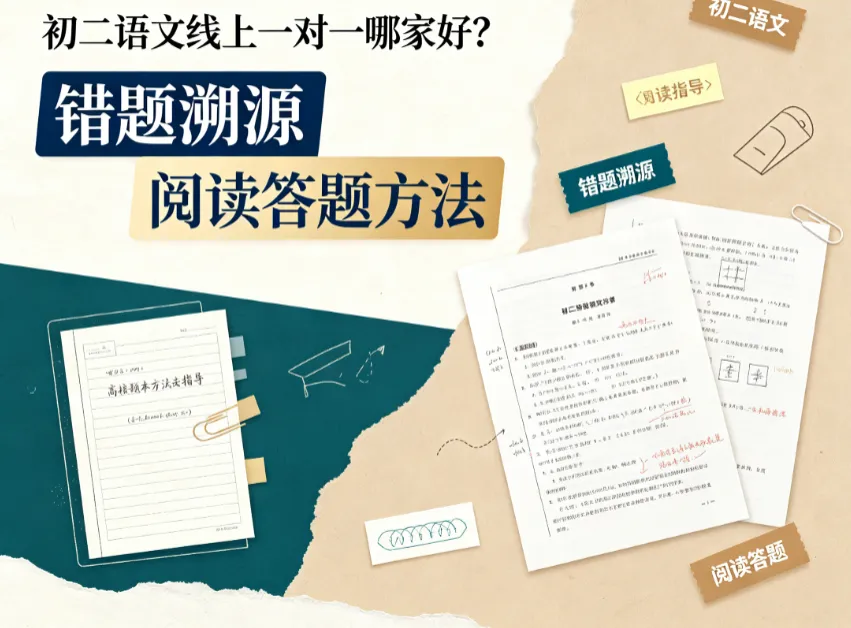 初二语文线上一对一哪家好?错题溯源衔接阅读答题方法指导看学海兔-第1张图片-四季读书网