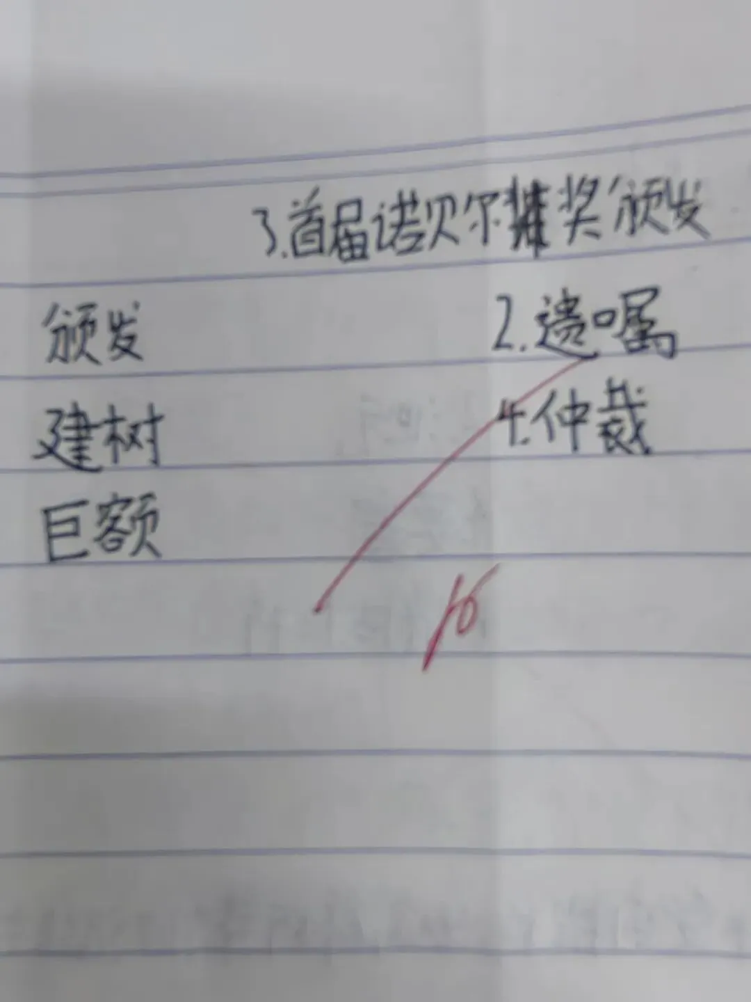 初二同学的“丑”字-第3张图片-四季读书网