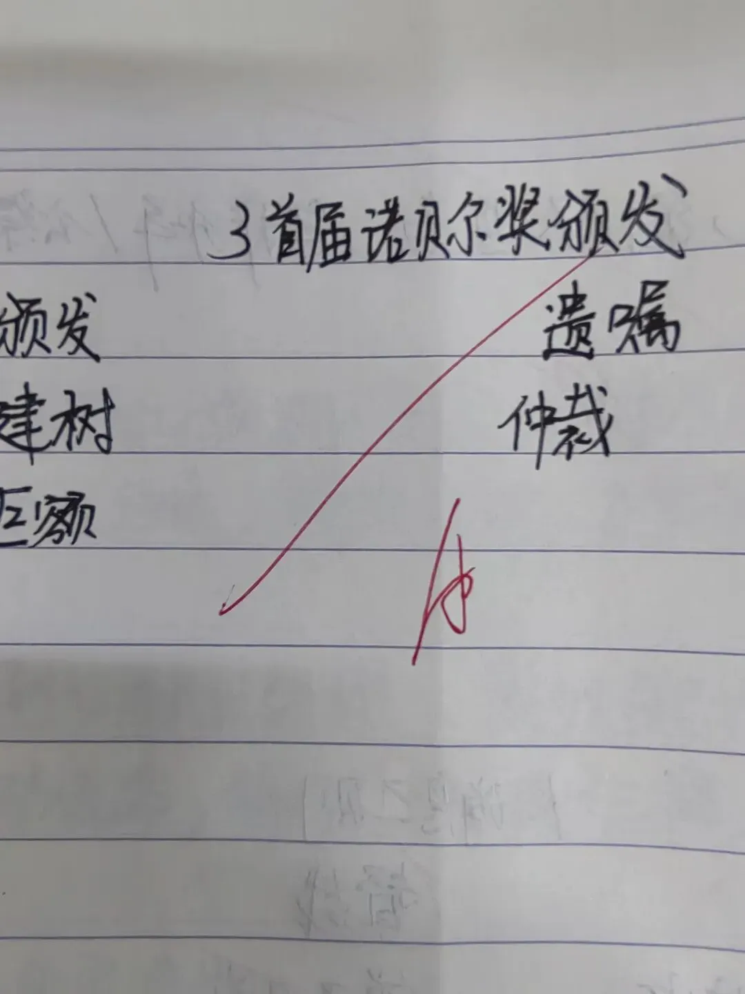 初二同学的“丑”字-第5张图片-四季读书网