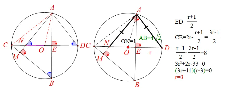 初三数学||订正圆单元考错题-第16张图片-四季读书网
