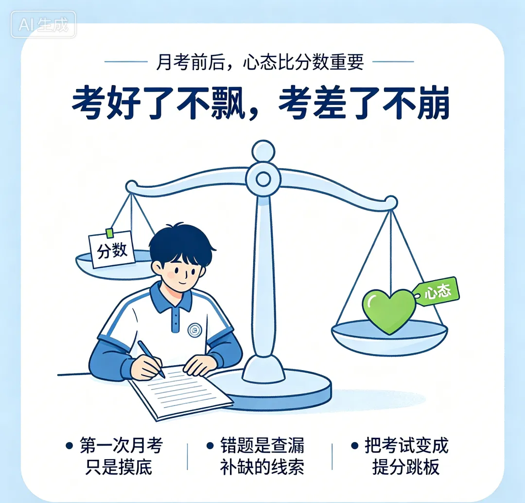 高一第一次月考,至关重要.务必吃透试卷!-第18张图片-四季读书网