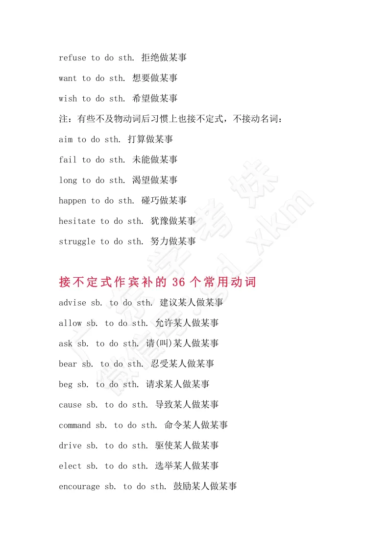 背熟这【125个固定搭配】,春季高考英语轻松拿捏!-第6张图片-四季读书网