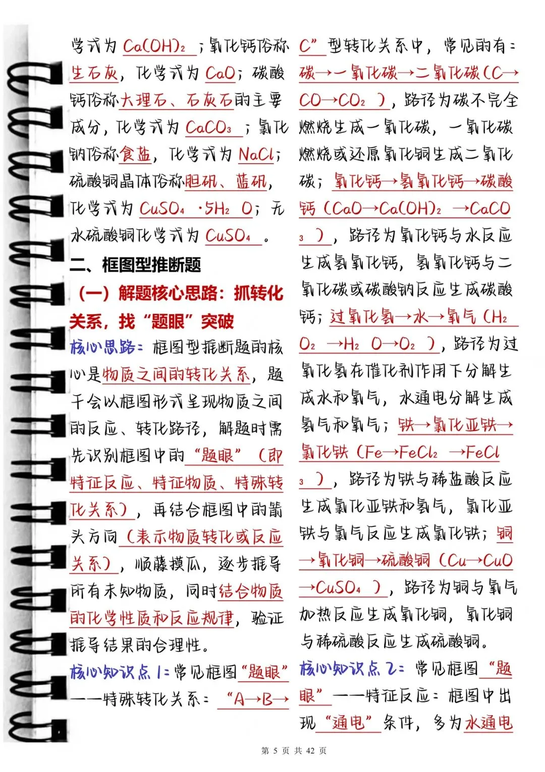 今日分享来啦!可以打印出来背诵中考化学压轴题四大题型和解题技巧,都总结好了-第6张图片-四季读书网